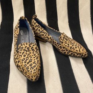 Dr. Scholl’s COMFORT Leopard Pointed Toe Loafers